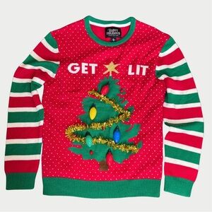 Ugly Christmas Sweater Light Up
